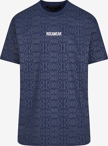 ROCAWEAR Shirt in Blauw: voorkant