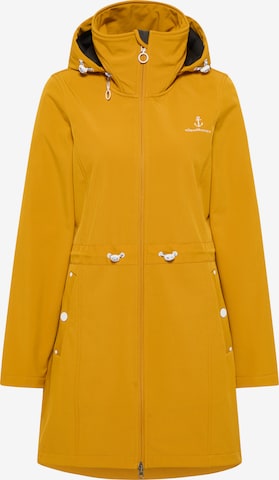 DreiMaster Maritim Funkční kabát – žlutá: přední strana