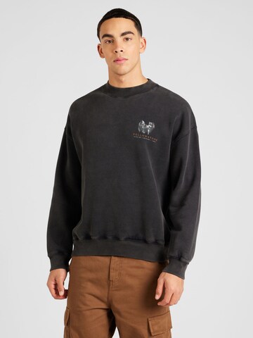 Sweat-shirt Abercrombie & Fitch en noir