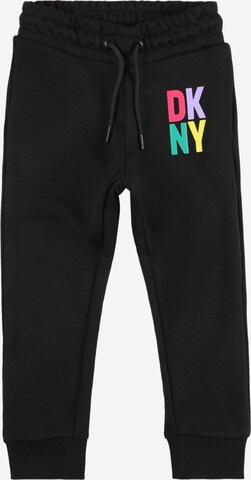 DKNY Regular Pants in Black: front