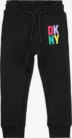 DKNY Regular Broek in Zwart: voorkant