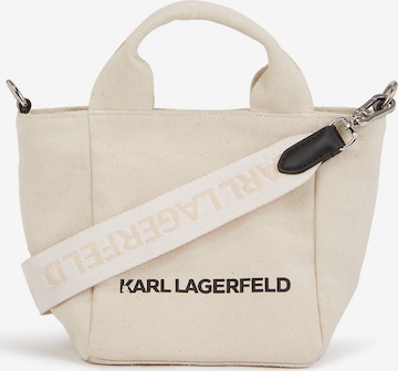 Karl Lagerfeld "Чанта тип ""Shopper""" в бежово