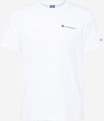 T-Shirt Champion Authentic Athletic Apparel en blanc : devant