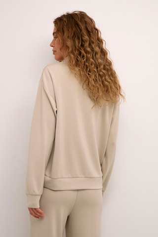 Sweat-shirt 'Annika' Kaffe en gris