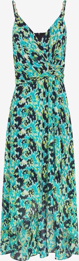 Morgan Summer Dress in Turquoise / Kiwi / Black / White, Item view