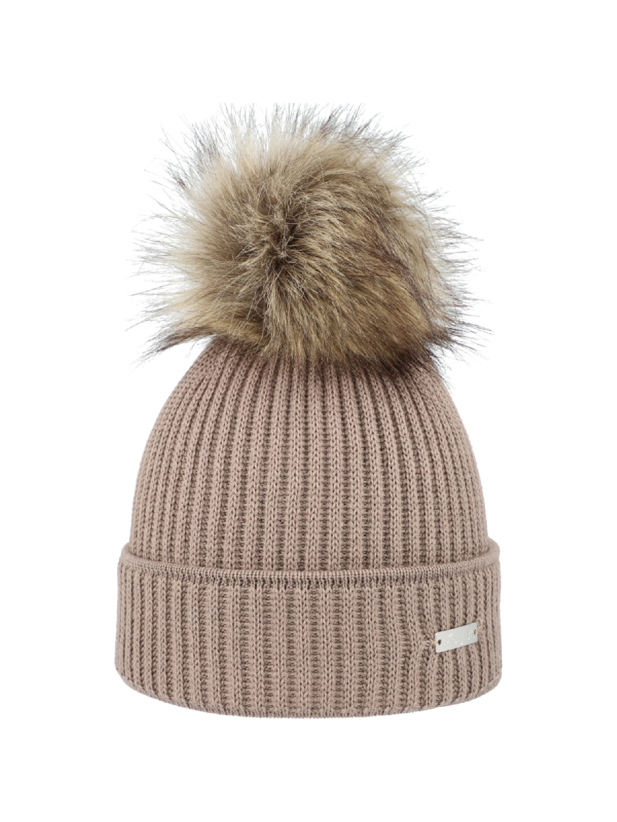 Bonnet 'Shellyl' Eisglut en beige : devant