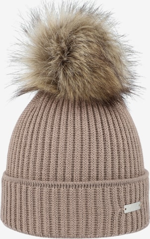 smėlio Eisglut Megzta kepurė 'Shellyl': priekis