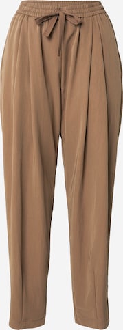 s.Oliver Tapered Housut värissä ruskea: etupuoli