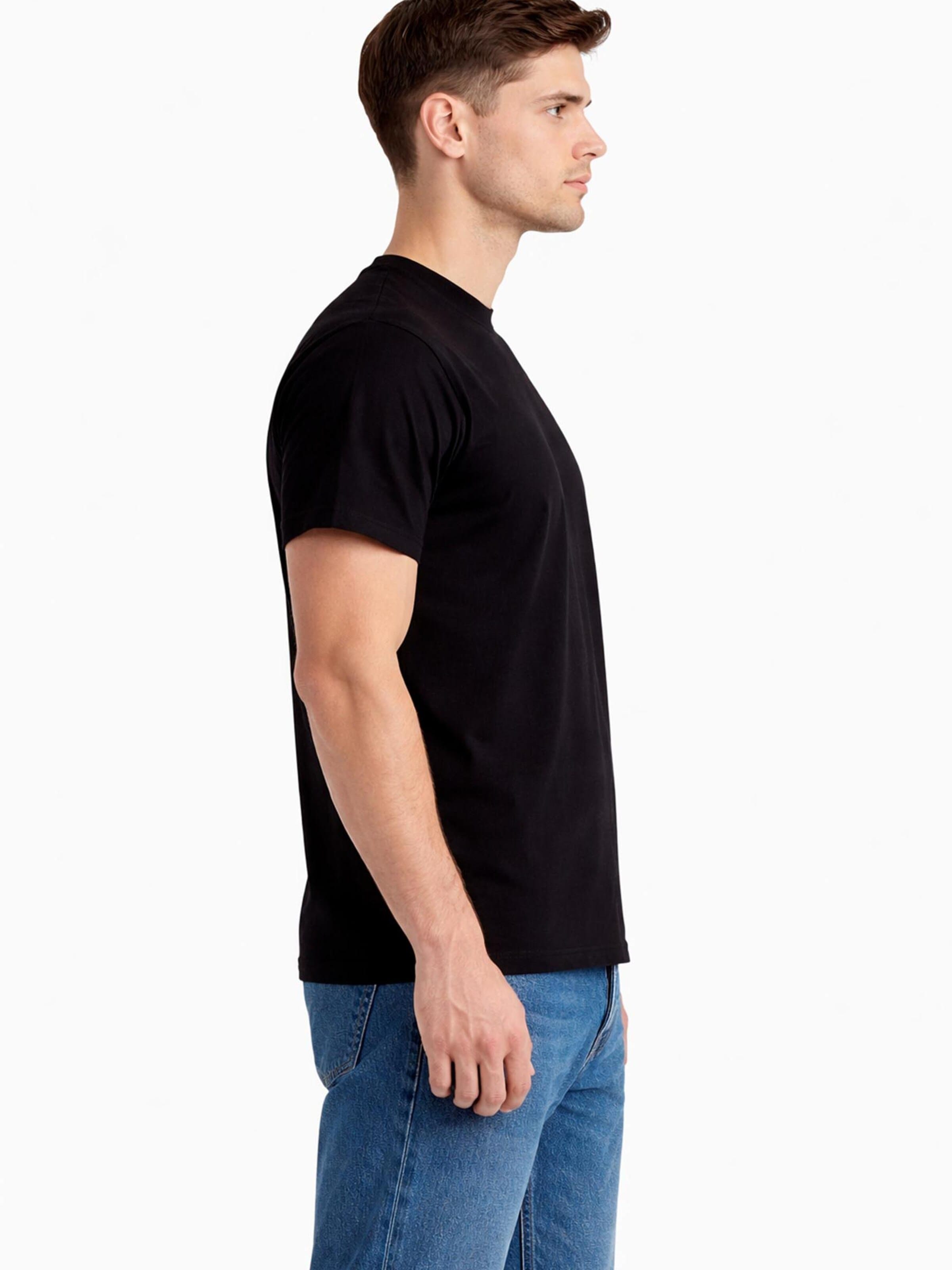 A Question Of (AQO) Shirt '3 Pack Anders Tee' in Zwart