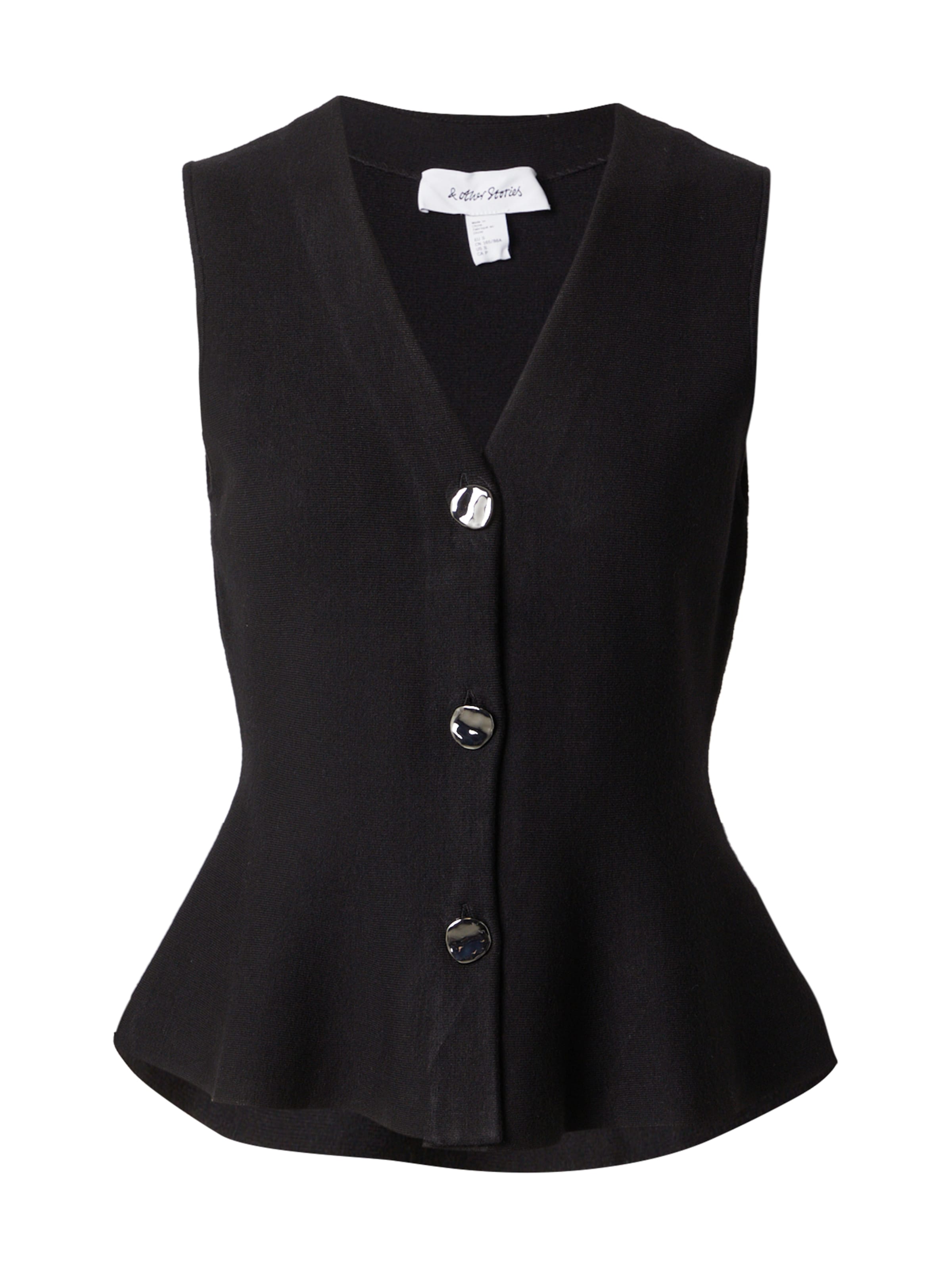 & Other Stories Blouse in Black: front