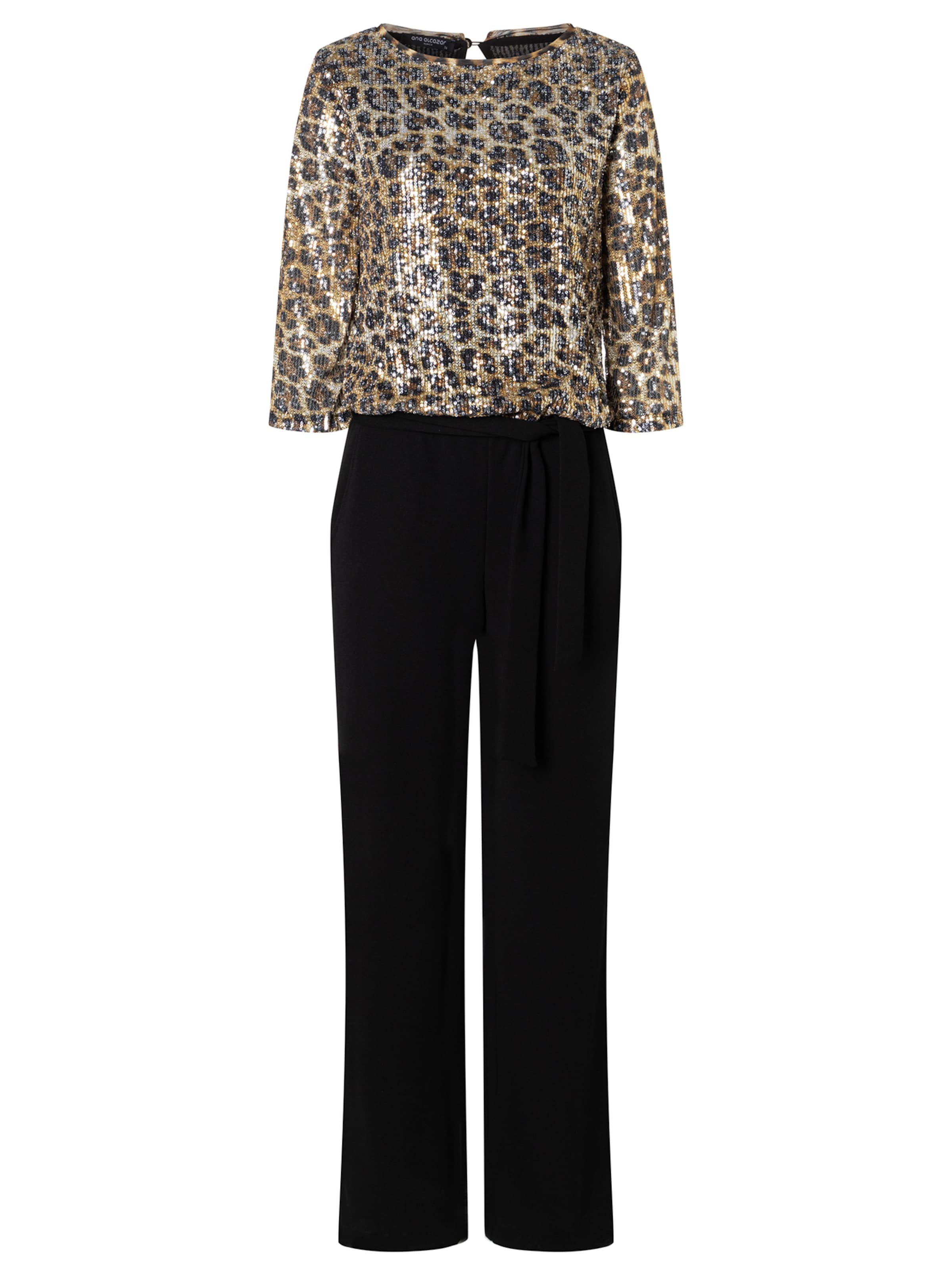 Ana Alcazar Jumpsuit 'Celissa' in Brown: front