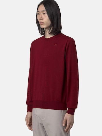 Pull-over 'K-WAY SEBASTIEN MERINO PULLOVER Maglieria' K-Way en rouge