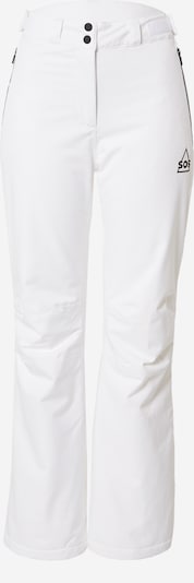 SOS Black Snow Outdoor панталон 'Valley' в черно / бяло, Преглед на продукта