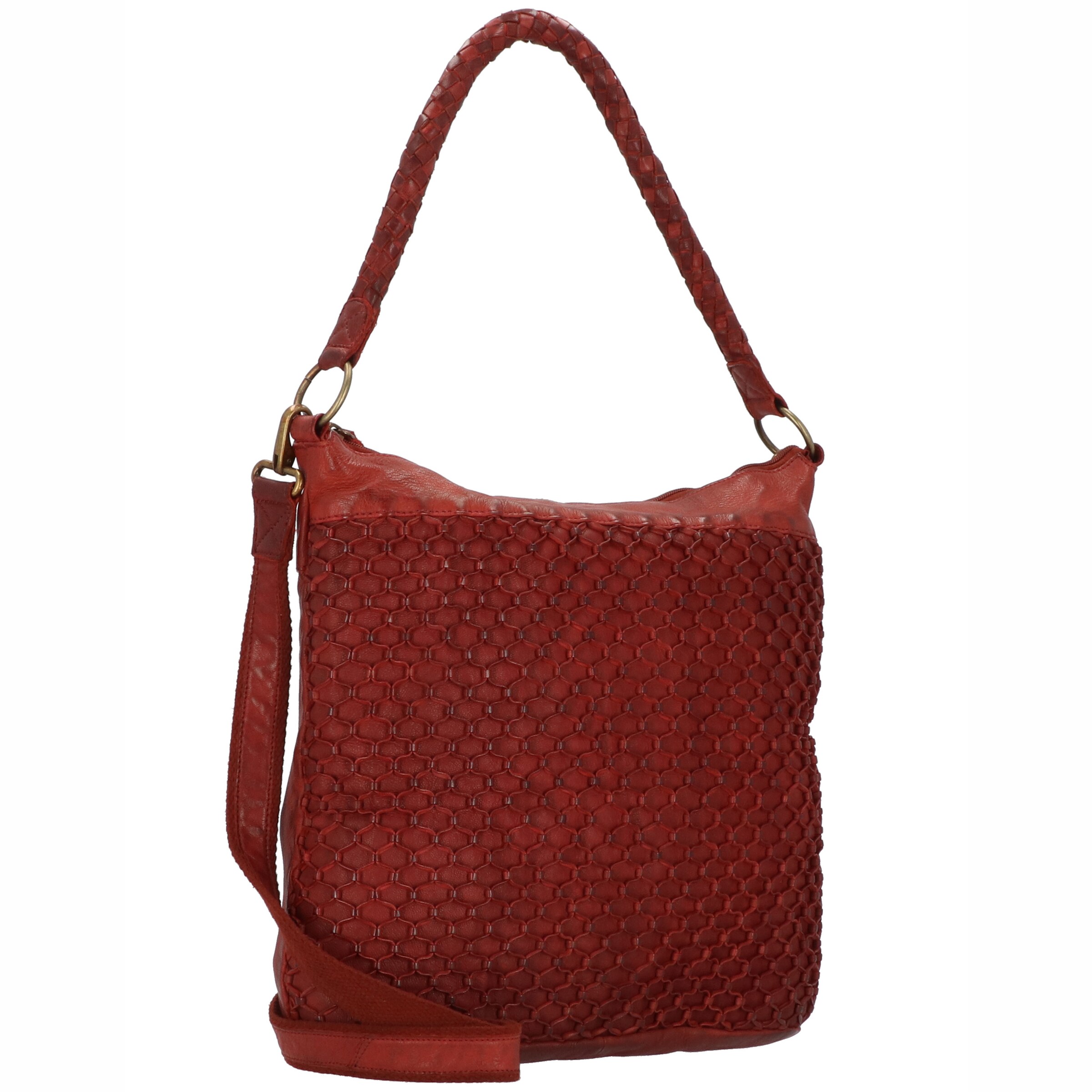 Greenland Nature Shoulder bag 'Femi & Nine' in Red