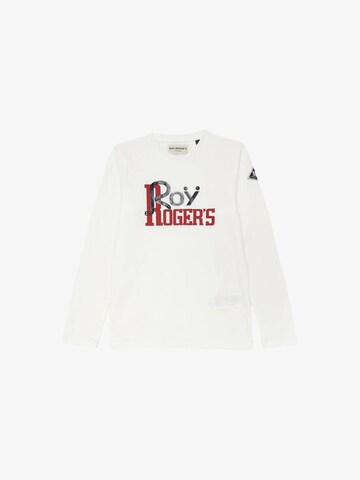Roy Rogers Shirt 'Belt LS' in White: front