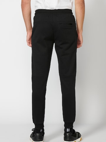 KOROSHI Regular Trousers in Black