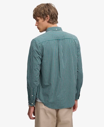 Superdry & Co Comfort fit Overhemd in Groen