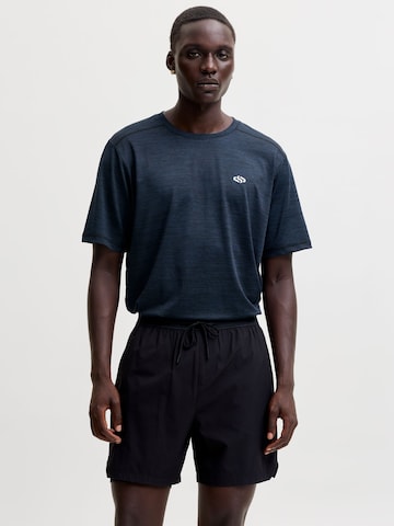 Maglia funzionale di JACK & JONES in blu: frontale