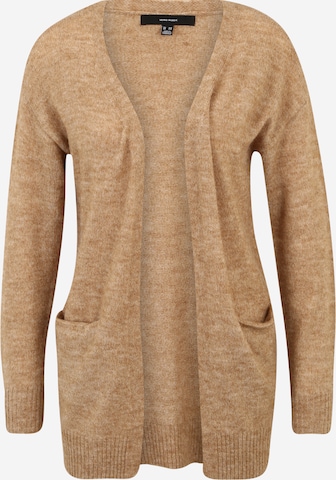 Cardigan 'DANIELA' Vero Moda Petite en beige : devant