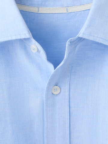 MANGO MAN Regular fit Button Up Shirt 'AVISPAF' in Blue