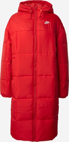 Nike Sportswear Зимно палто в червено: отпред
