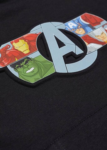 Bluză de molton 'Avengers' de la MANGO KIDS pe negru