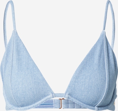 BILLABONG Hauts de bikini en bleu clair, Vue avec produit