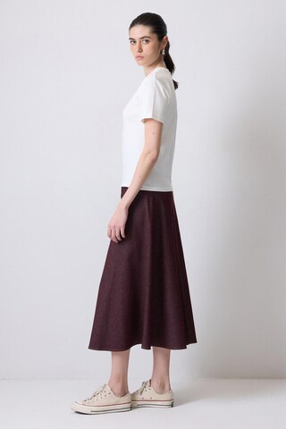 Touche Prive T-shirt in Weiß: Vorderseite