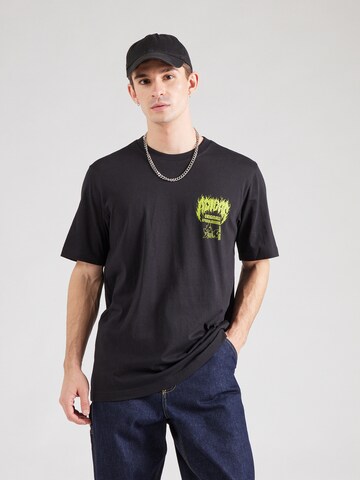 ADIDAS ORIGINALS Shirt 'Q12 DEATH' in Black