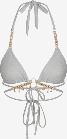 Moda Minx Bikinitop in Wit: voorkant