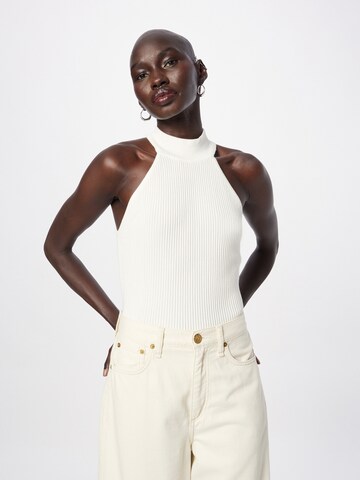 GUESS Knitted top 'Shayna' in White: front