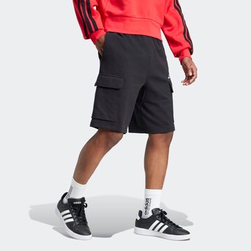 ADIDAS SPORTSWEAR Loosefit Sportshorts 'Feelcozy' in Schwarz