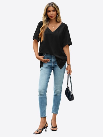 Tricou supradimensional de la Imily Bela pe negru