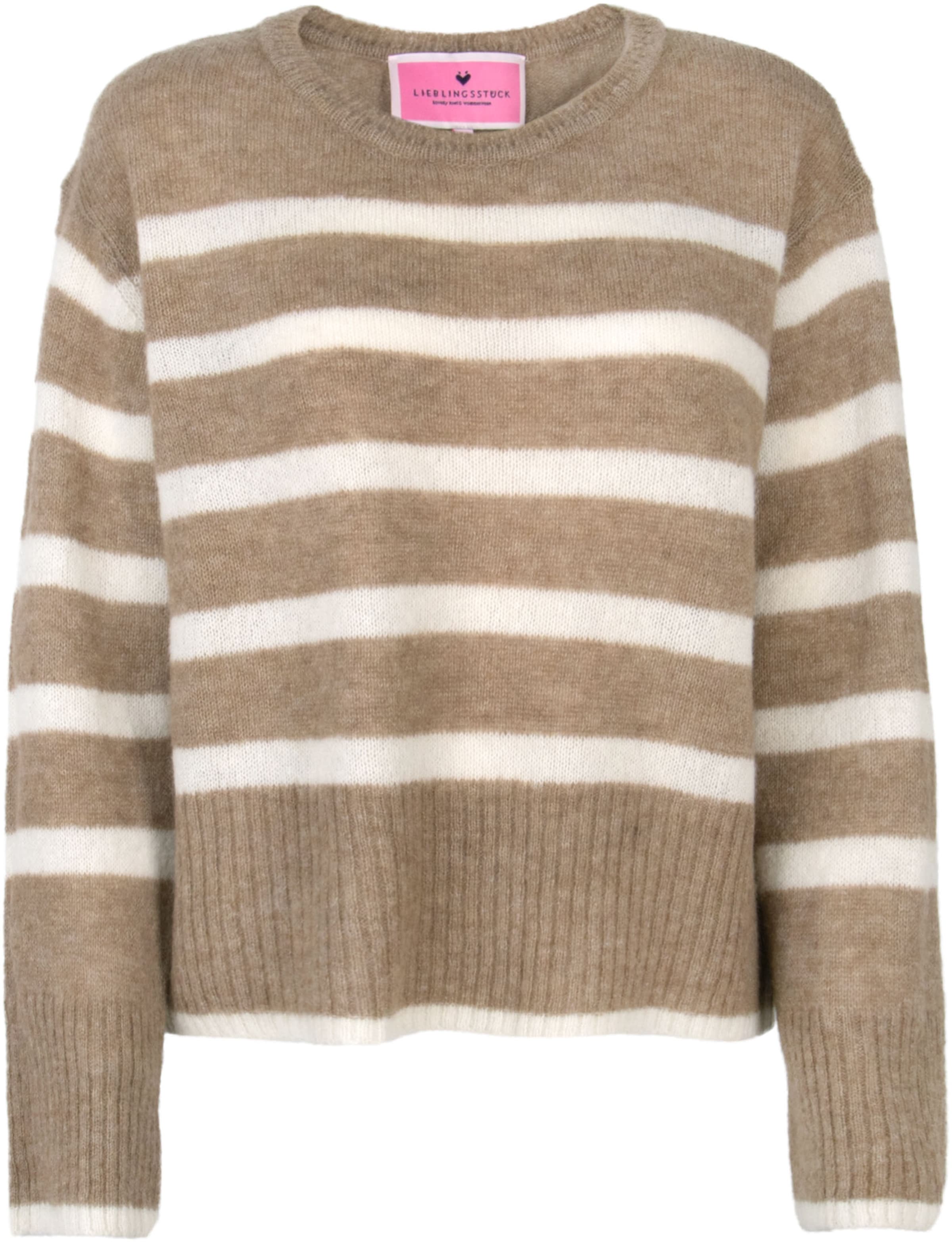 LIEBLINGSSTÜCK Pullover in Beige: Vorderseite