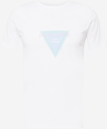 LMTD T-Shirt 'HUARE' in Weiß: predná strana