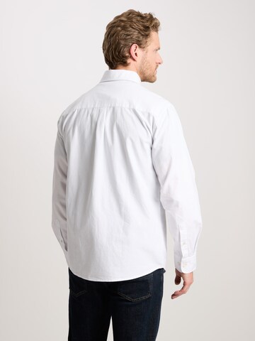 CROSS JEANS Regular Fit Hemd ' 35451 ' in Weiß