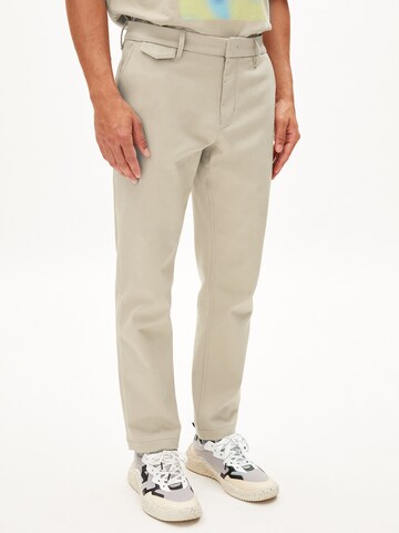 ARMEDANGELS Tapered Pants 'Alvaro' in Beige: front