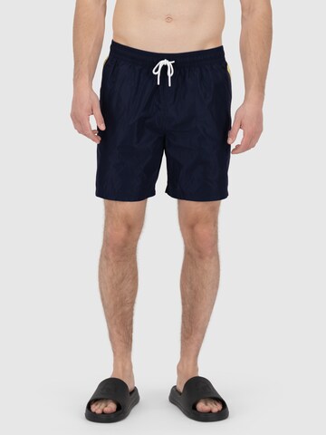 Sergio Tacchini Swimming shorts 'Positano' in Blue: front