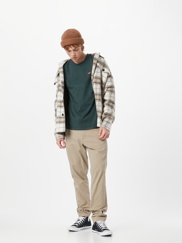 LEVI'S ® Koszulka 'Original Housemark Tee' w kolorze zielony