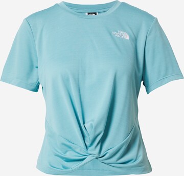 T-shirt fonctionnel 'FOUNDATION' THE NORTH FACE en bleu : devant