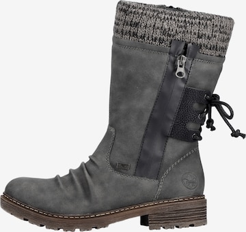 Bottes Rieker en gris