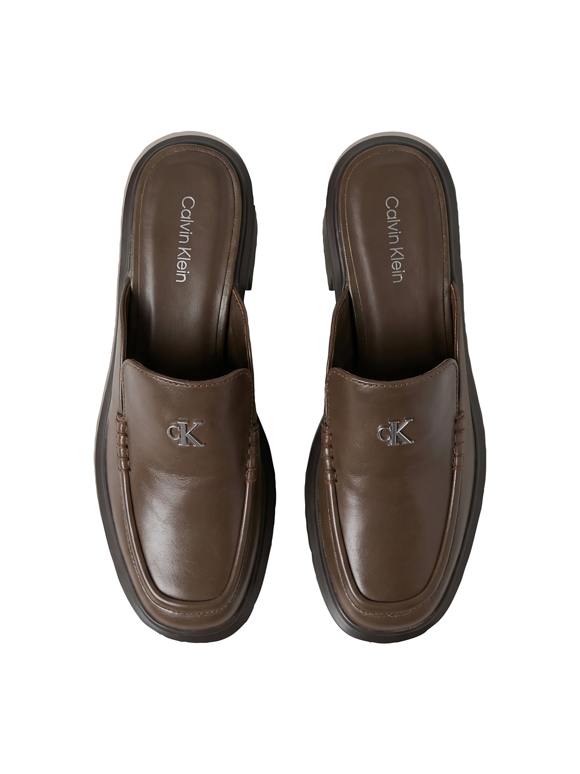 Calvin Klein Mule in Brown