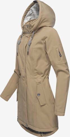 Peak Time Raincoat in Beige