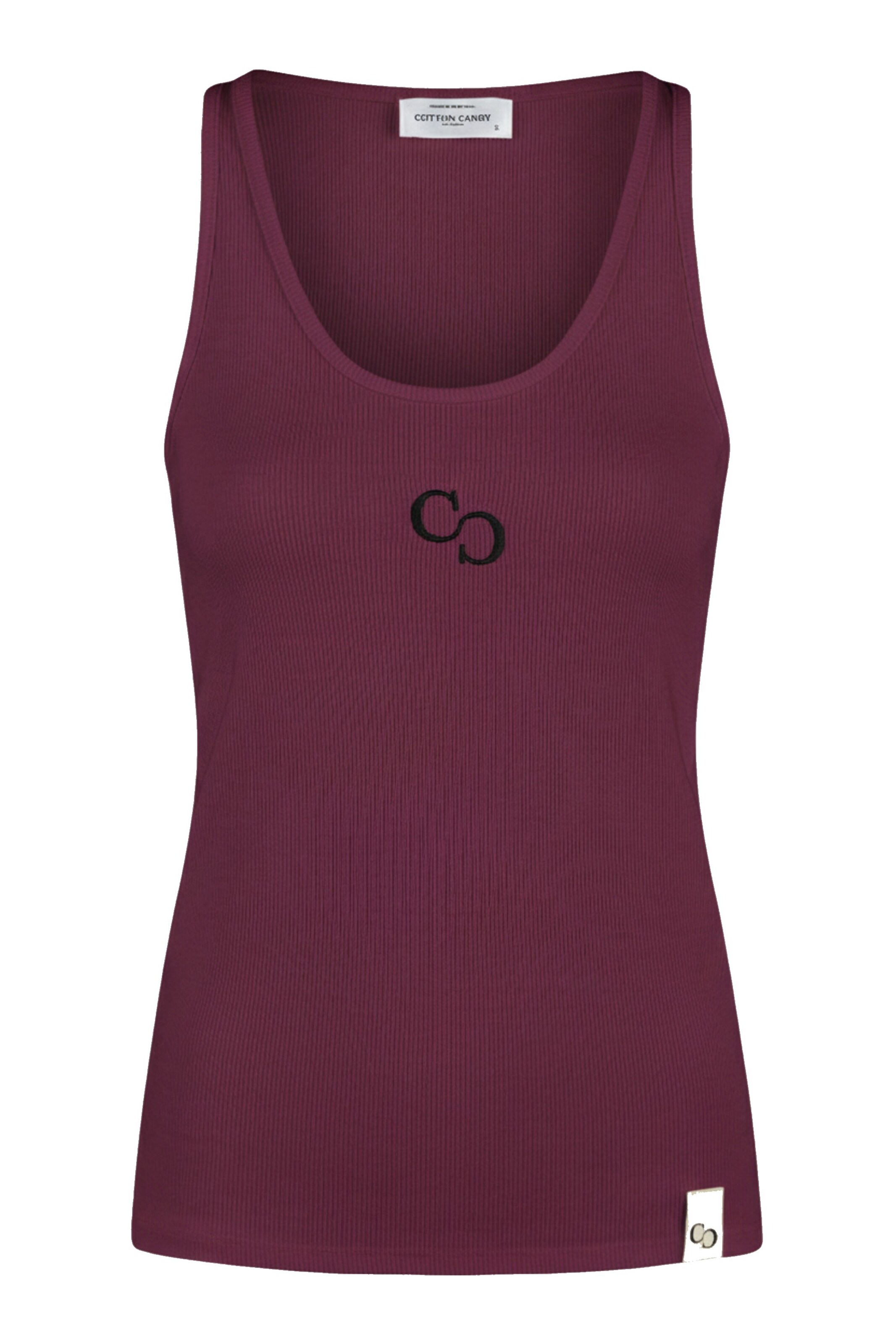 Cotton Candy Top in Purple: front