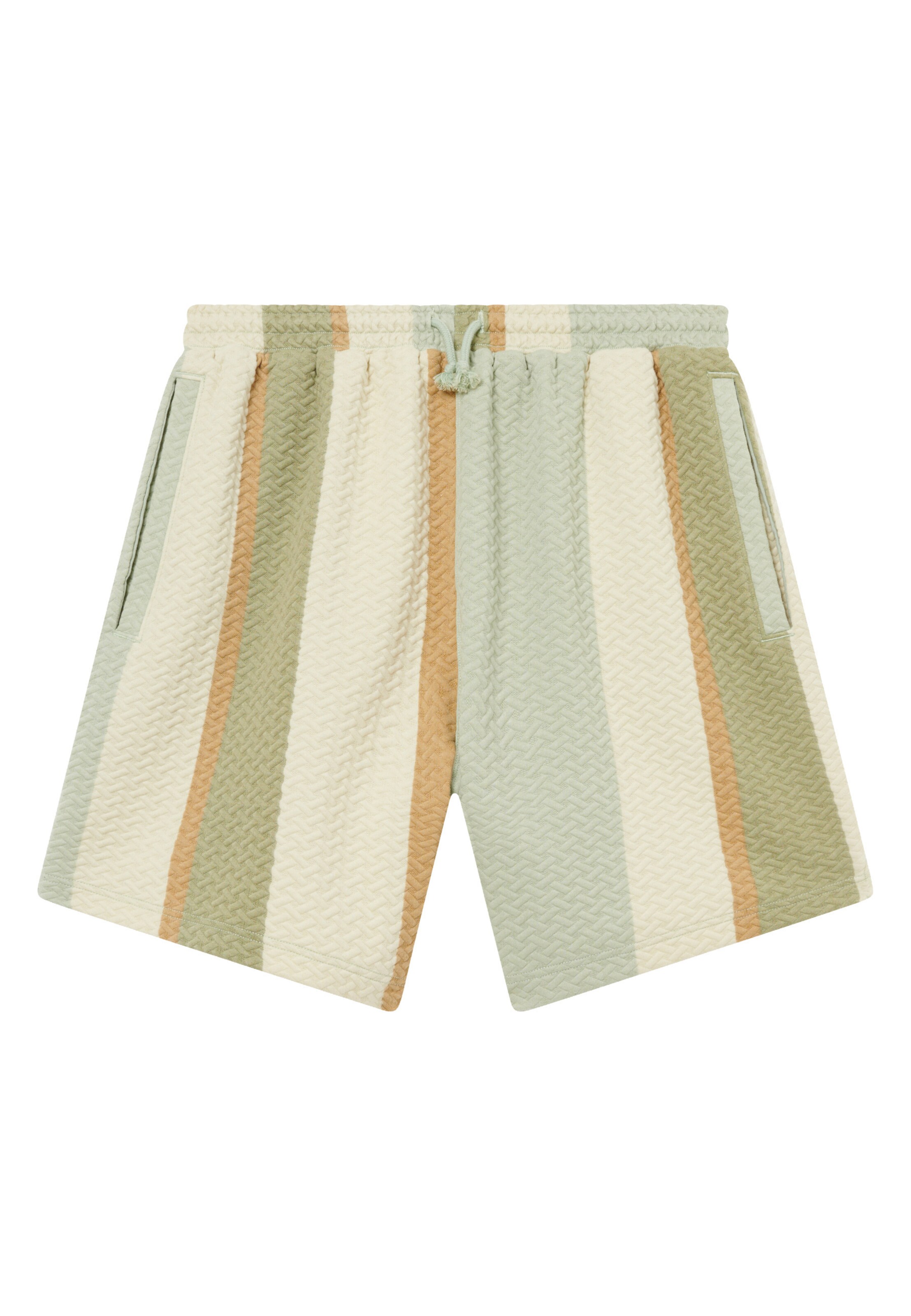 BLKVIS Loosefit Broek in Groen: voorkant