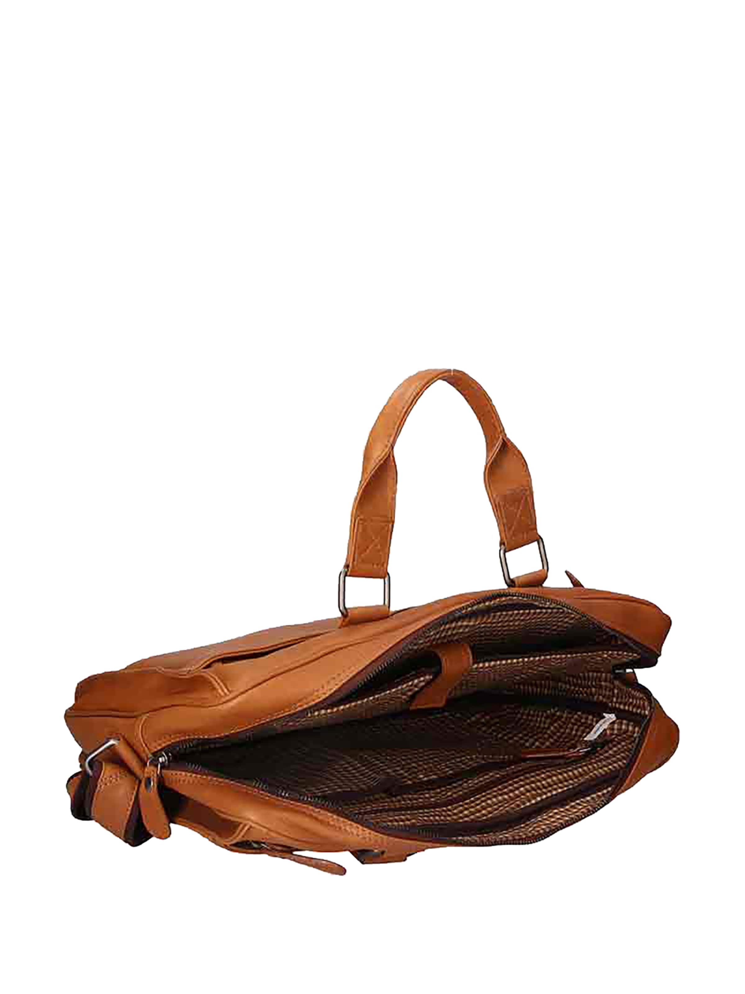 HILL BURRY Schoudertas in Bruin