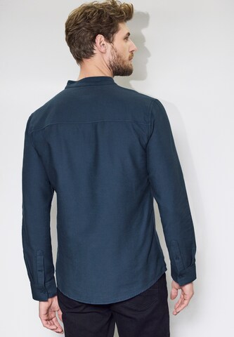 Street One MEN Regular fit Button Up Shirt in Blue