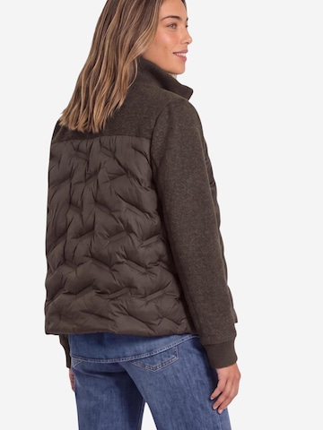 STREET ONE Winter jacket 'LTD QR Short Mat Mix Jkt w. Glued 202254' in Brown
