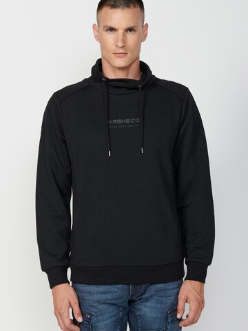 KOROSHI Sweatshirt in Schwarz