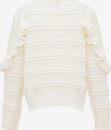 faina Пуловер в бяло